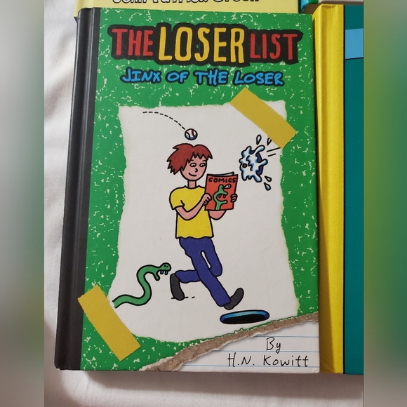:* lot of 5 books the loser list big nate zombiekins investigators junior chef - Picture 5 of 12